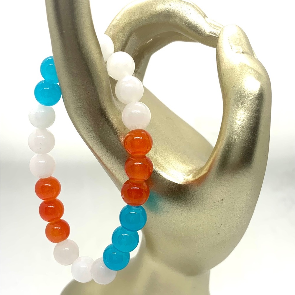 [Popsicle] Stretchy Glass Beaded Bracelet